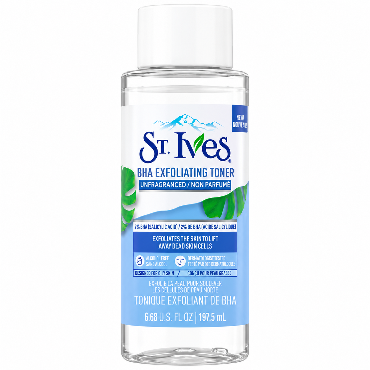 St. Ives Unfragranced BHA Exfoliating Toner 197.5ml