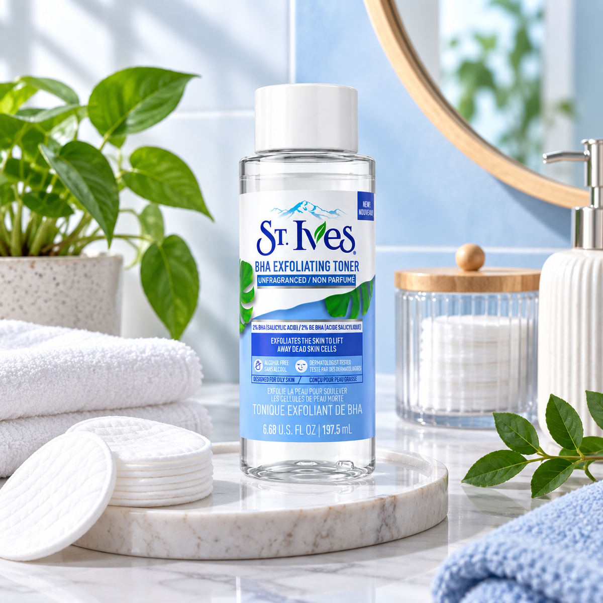 St. Ives Unfragranced BHA Exfoliating Toner 197.5ml