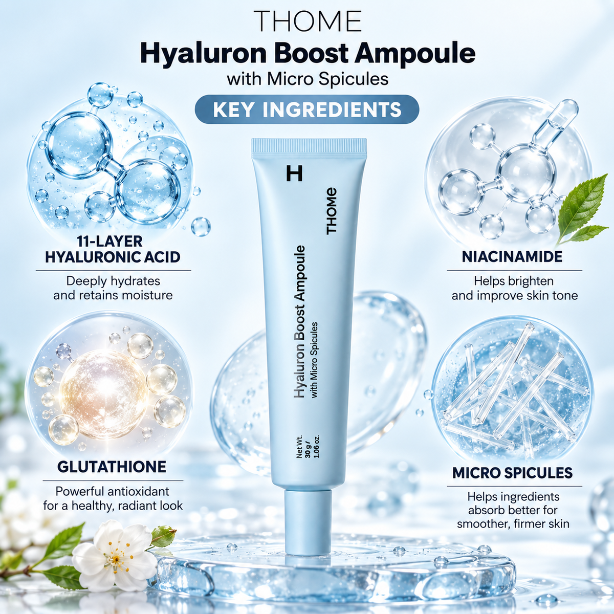 THOME Hyaluron Boost Ampoule 30g