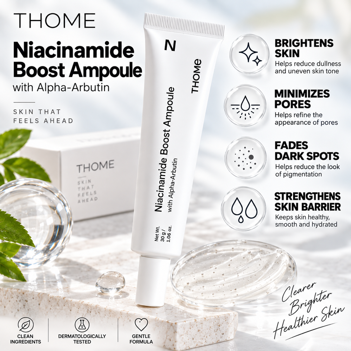 THOME Niacinamide Boost Ampoule 30g