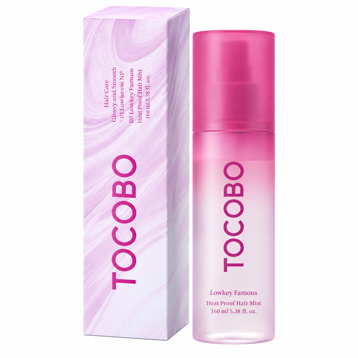 TOCOBO Heat Proof Hair Mist 01 Lowkey Famous 160ml