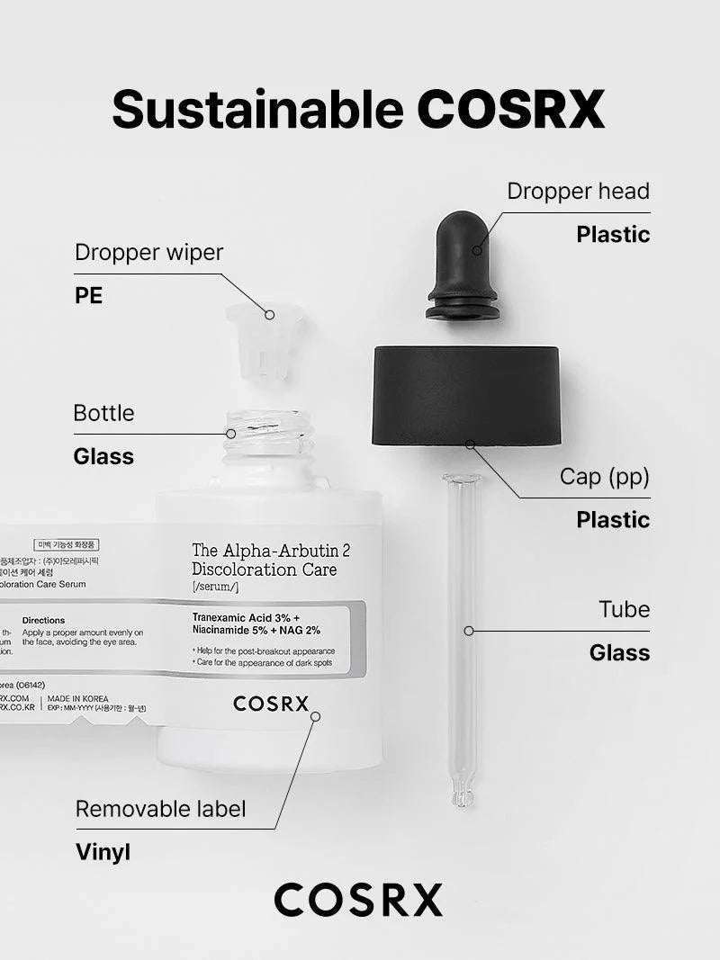 COSRX The Alpha-Arbutin 2 Discoloration Care Serum
