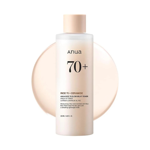 Anua Rice 70 Glowy Milky Toner 250ml