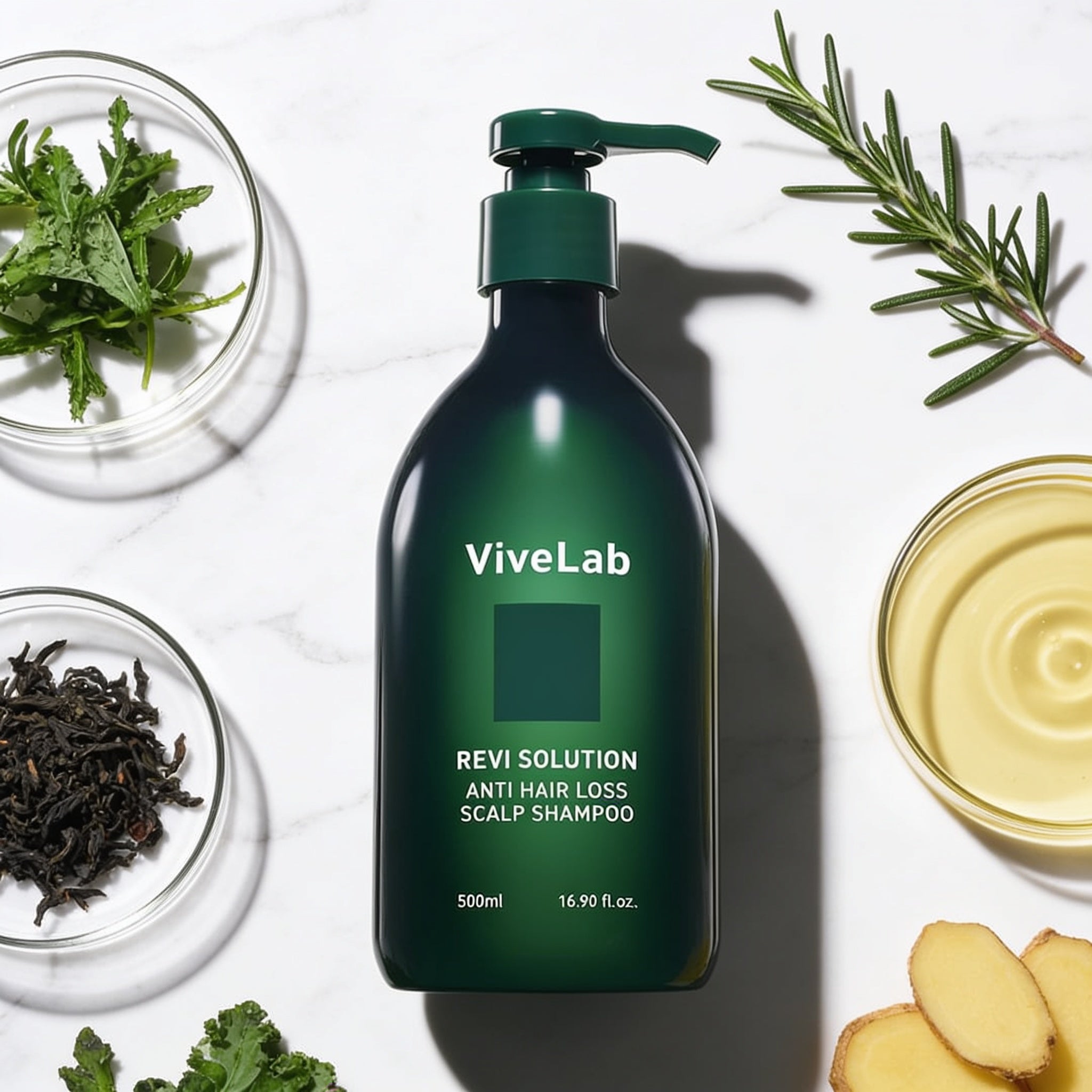 VIVELAB Revi Solution Anti Hair Loss Scalp Shampoo 500ml