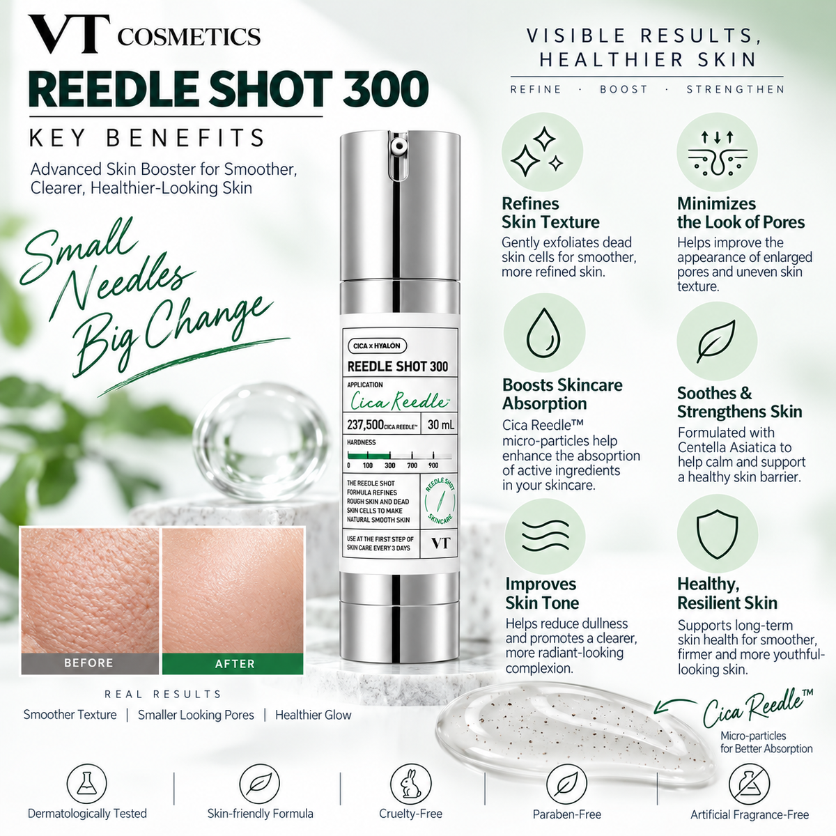 VT COSMETICS REEDLE SHOT 300 30ml