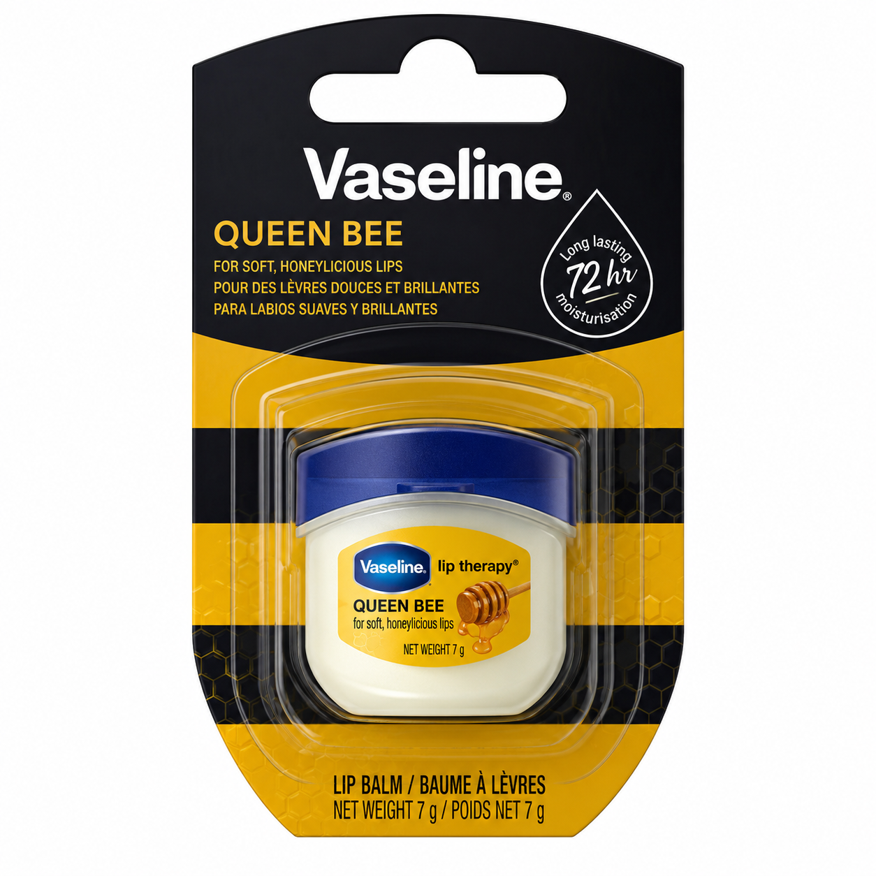 Vaseline Lip Therapy Mini Jar Queen Bee 7g