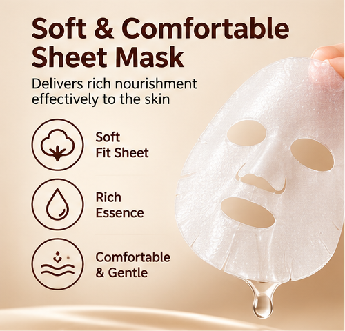 Vaseline Nourishing Sheet Mask Pack with Petrolatum Jelly Madecassoside 23 ml - 1 Sheet