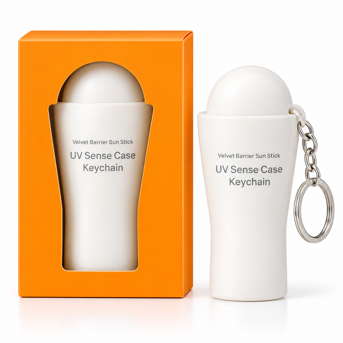 Velvet Barrier Sun Stick UV Sense Case Keychain