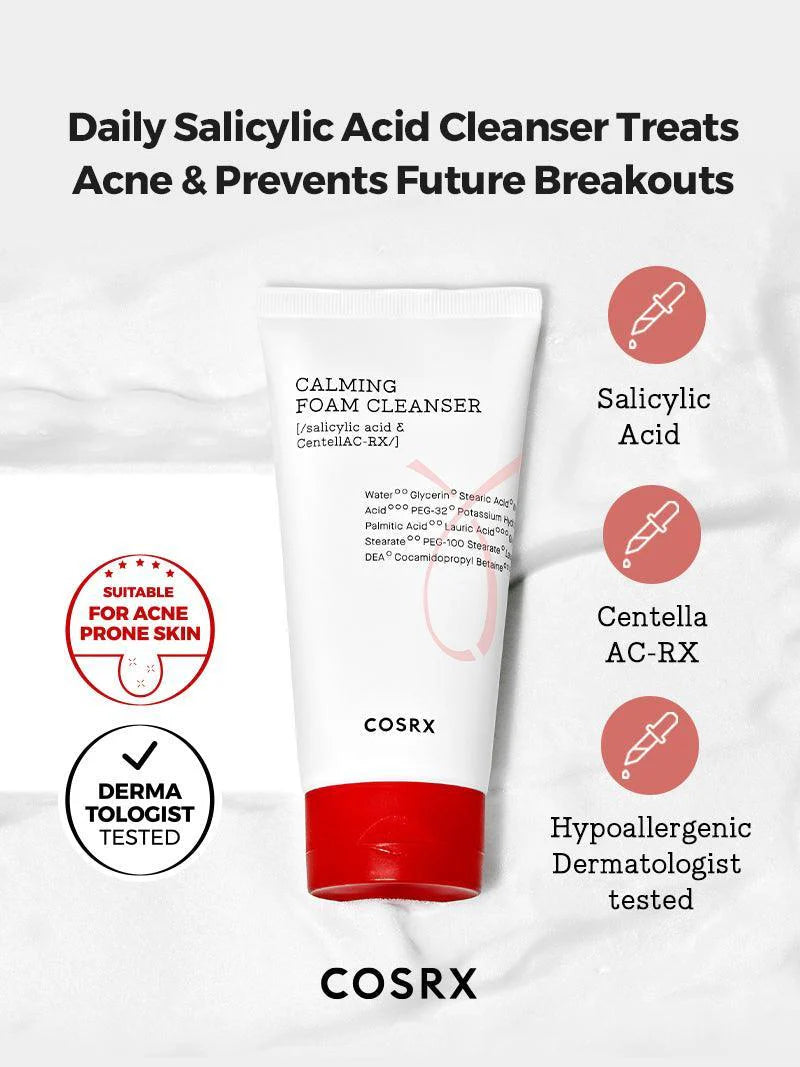 COSRX  AC Collection Calming Foam Cleanser (Renewal) - 150ml