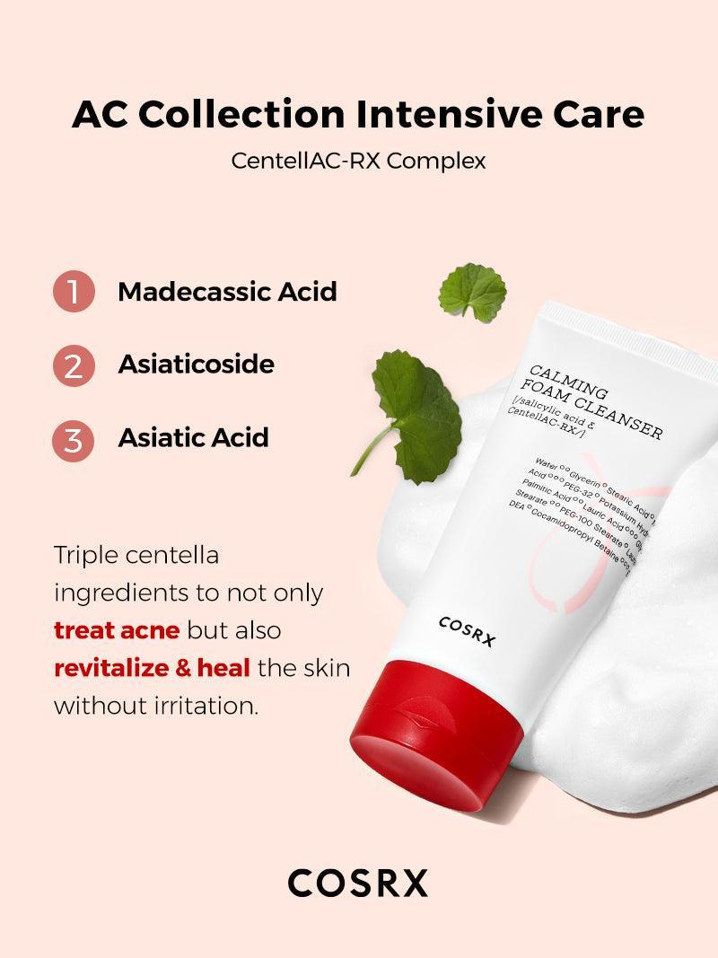 COSRX  AC Collection Calming Foam Cleanser (Renewal) - 150ml