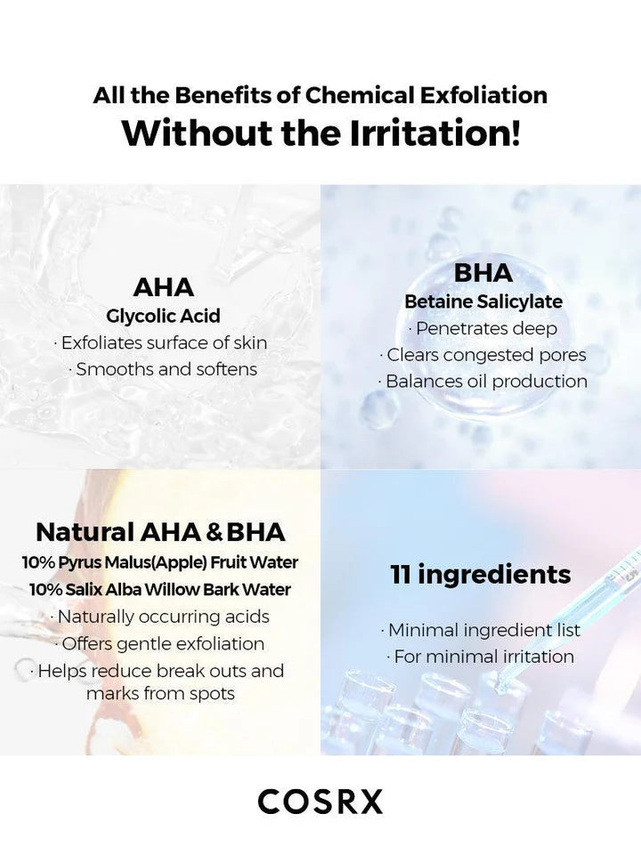 COSRX AHA/BHA Clarifying Treatment Toner 50ml