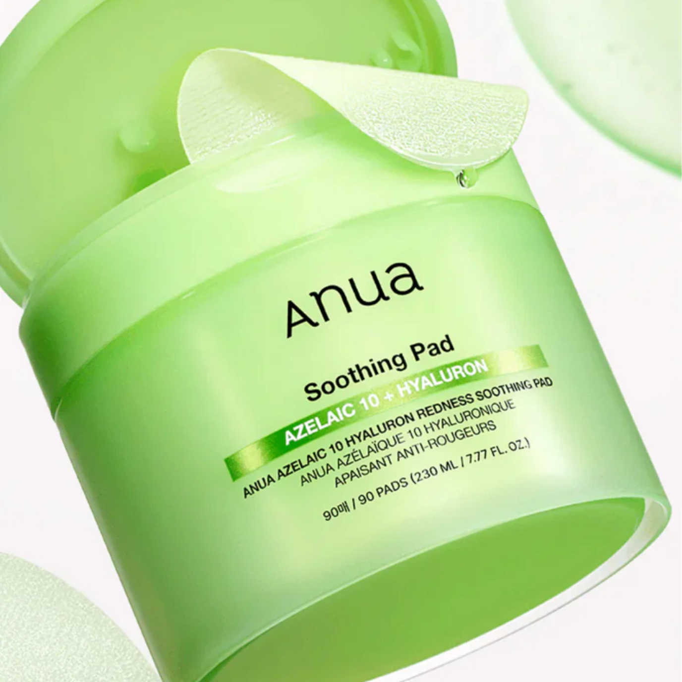 ANUA Azelaic Acid 10 Hyaluron Redness Soothing Pad 230ml (90EA)