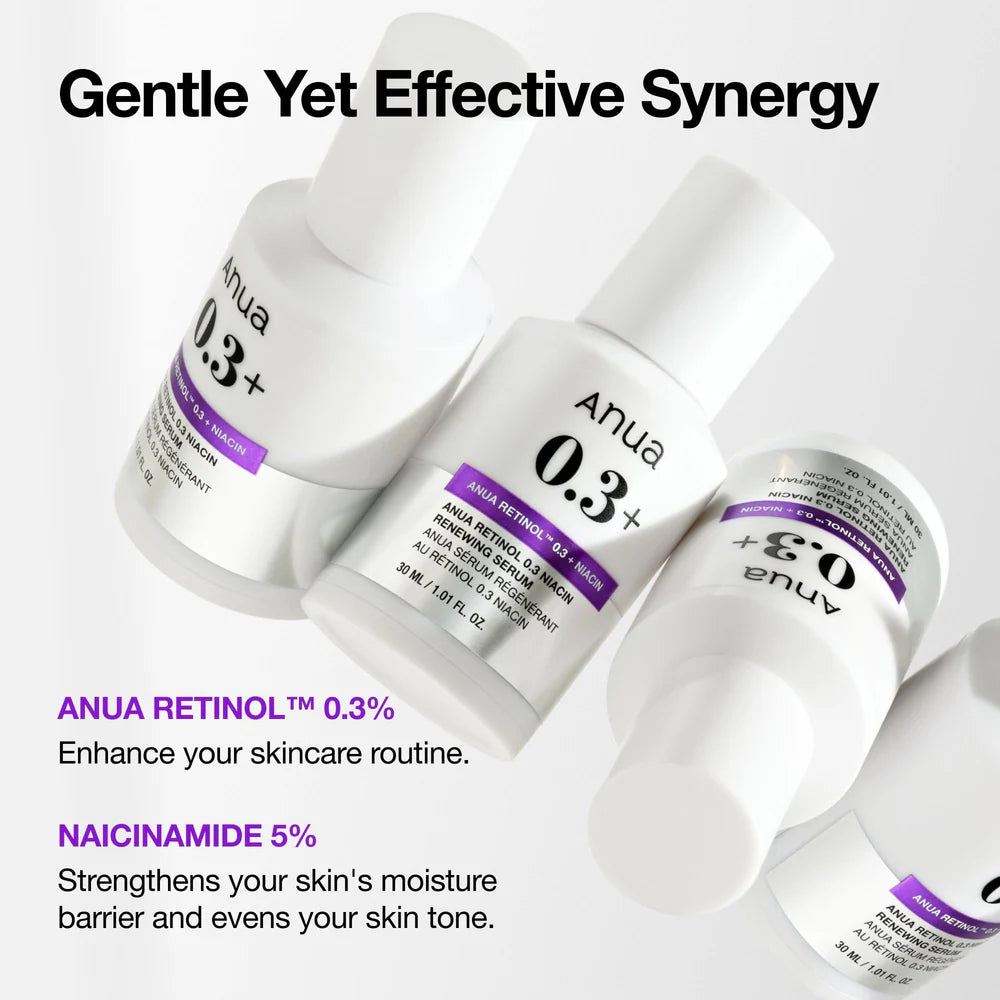ANUA [Renew] Retinol 0.3 + Niacin Renewing Serum 30ml