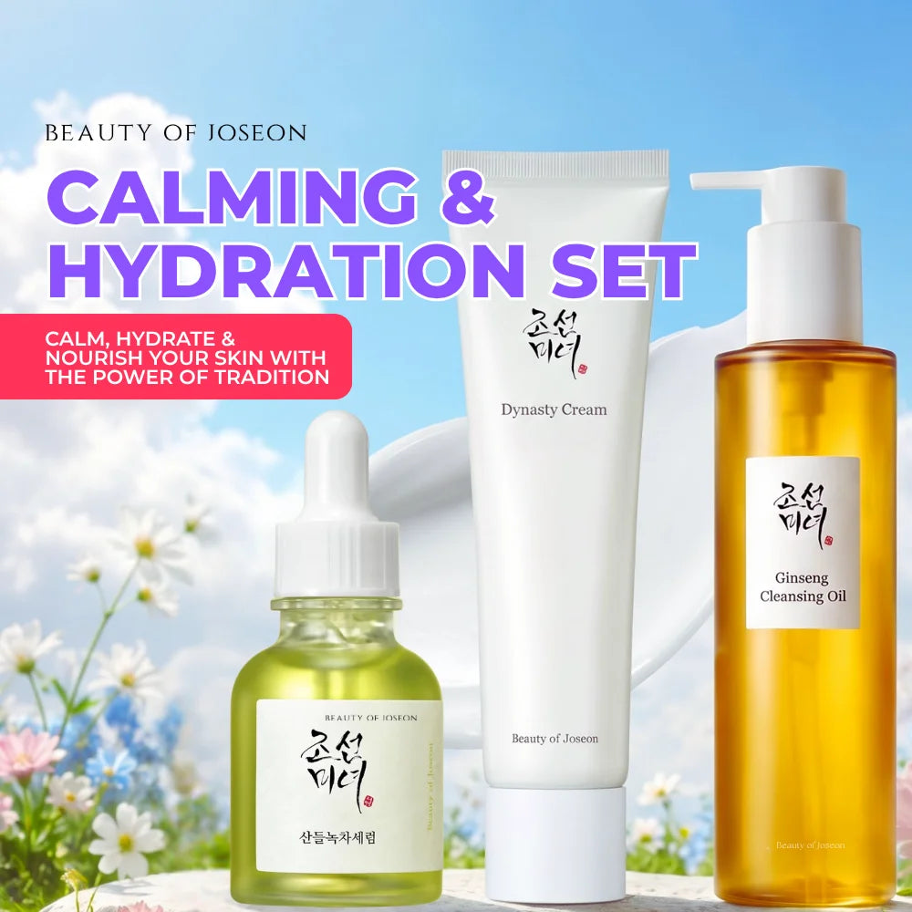 Beauty of Joseon Calming & Hydration Set – 3-Piece Korean Skincare Routine