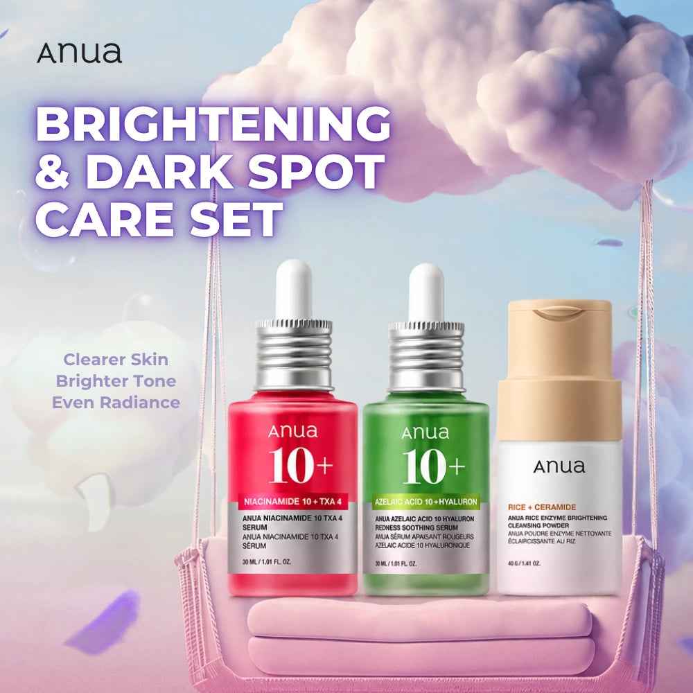 Anua Brightening & Dark Spot Care Set – 3-Piece Korean Skincare Routine