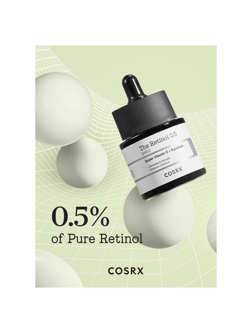 [Clearance] COSRX The Retinol 0.5 Oil 20ml
