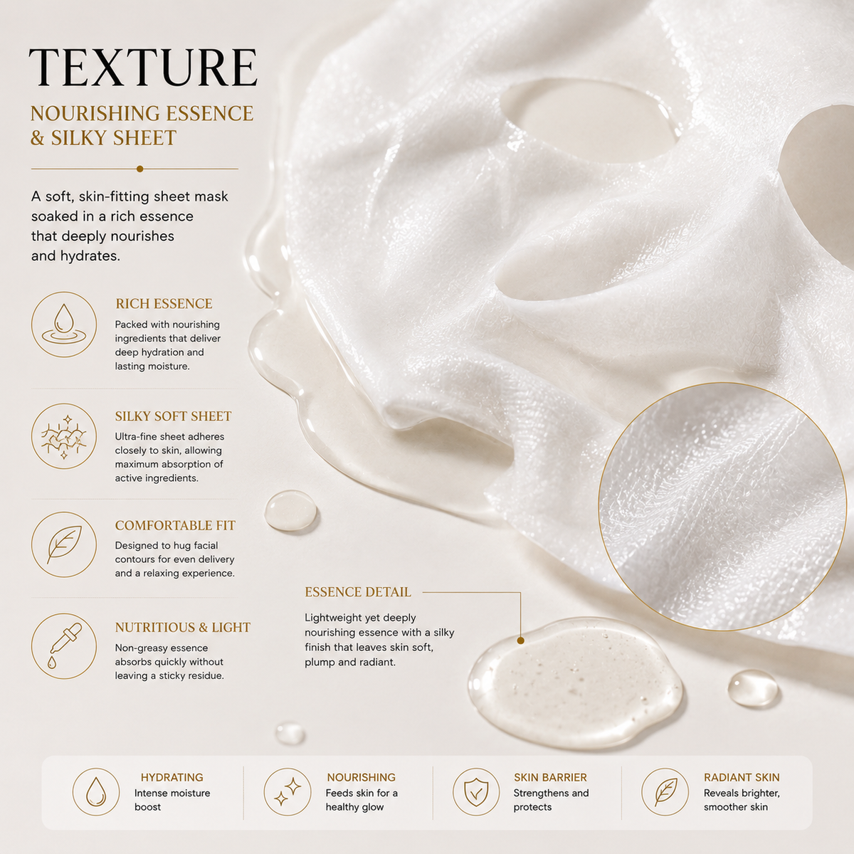 d'Alba White Truffle Nourishing Treatment Mask 1ea