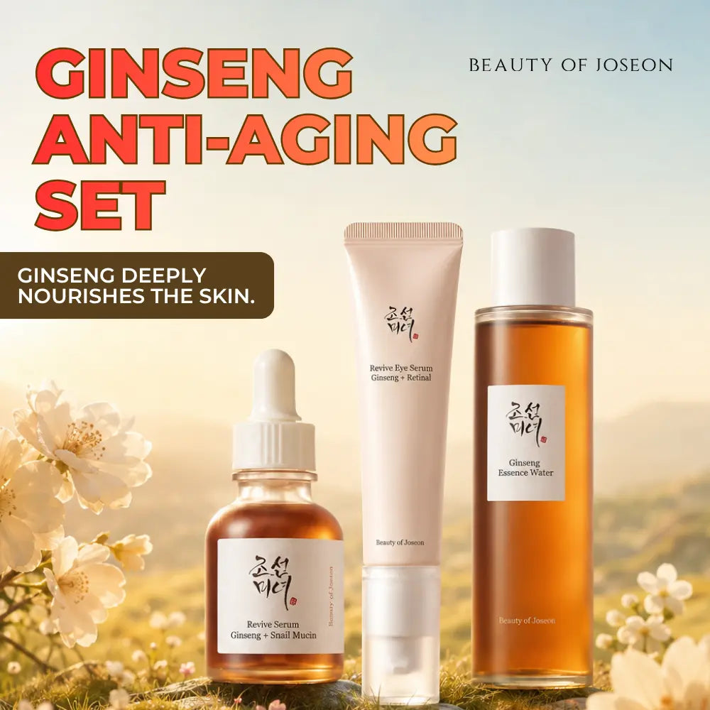 Beauty of Joseon Ginseng Anti-Aging Set – 3-Piece Korean Skincare Routine