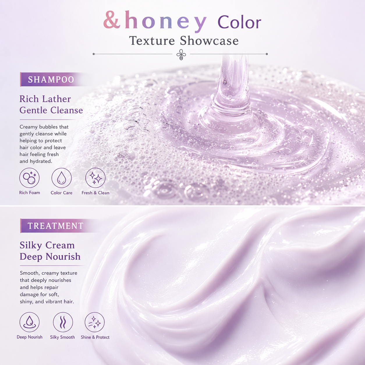 &honey Color Control Hair Care Set – 2-Piece