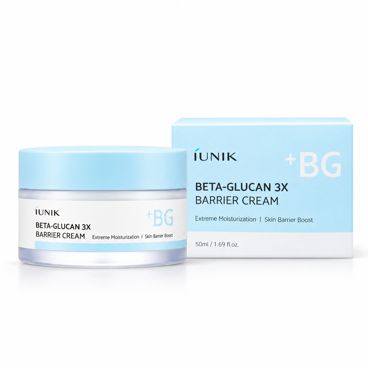 iUNIK Beta Glucan 3X Barrier Cream 50ml
