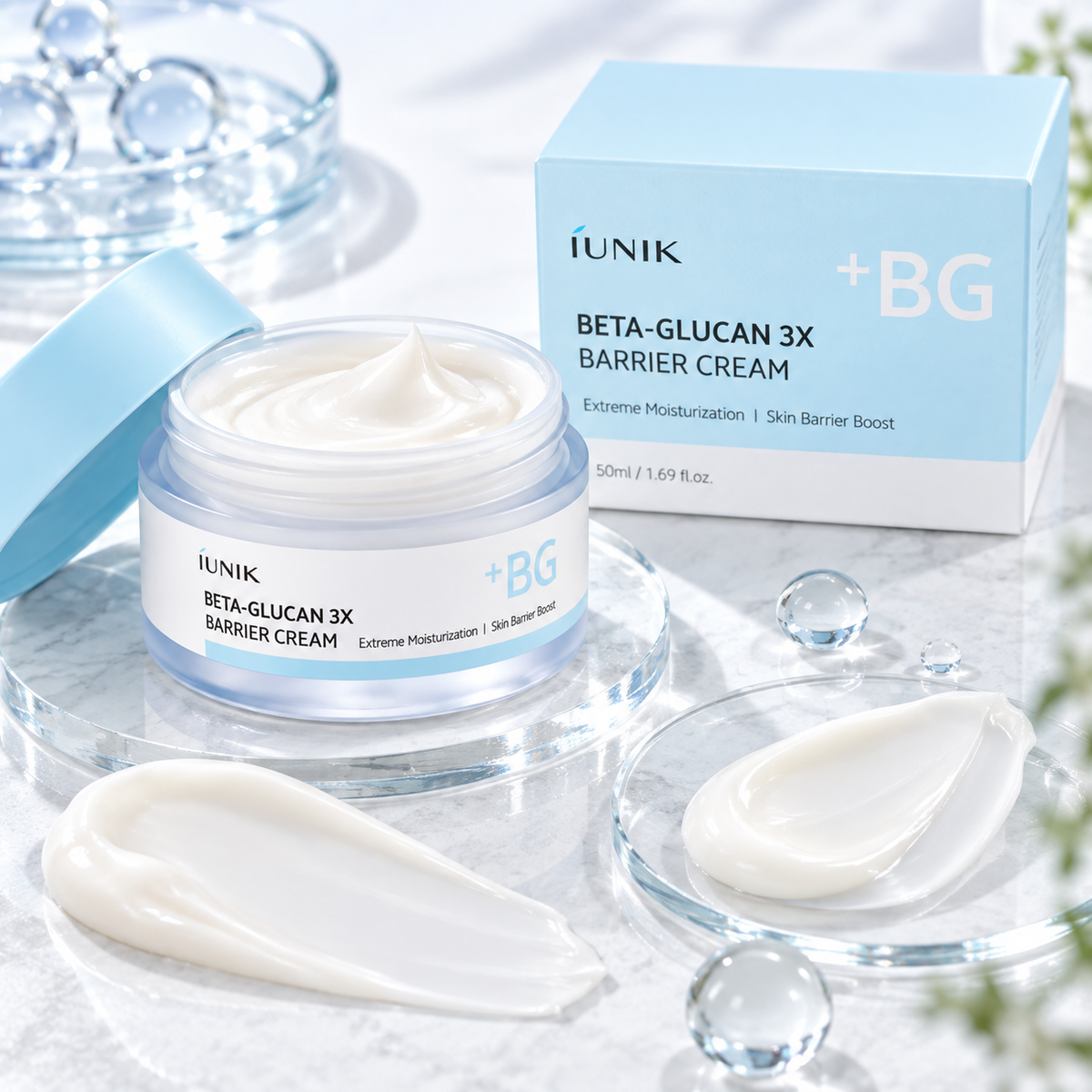 iUNIK Beta Glucan 3X Barrier Cream 50ml