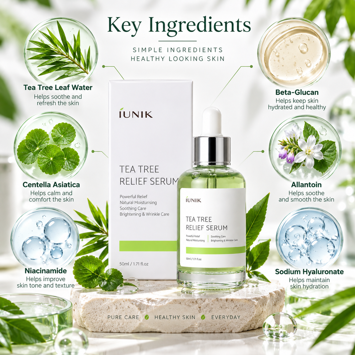 iUNIK Tea Tree Relief Serum 50ml