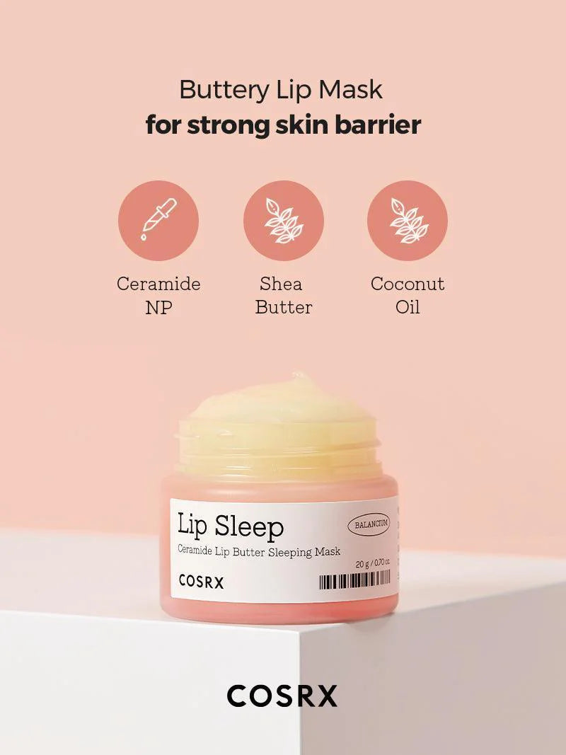 COSRX Lip Sleep - Balancium Ceramide Lip Butter Sleeping Mask 20g