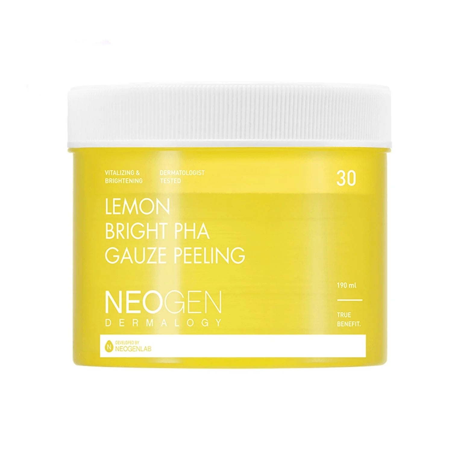 [Clearance] NEOGEN Dermalogy Lemon Bright PHA Gauze Peeling (30 Pads)