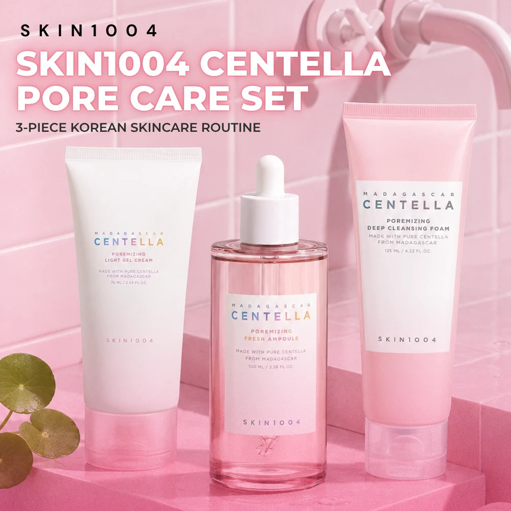 SKIN1004 Centella Pore Care Set – 3-Piece Korean Skincare Routine
