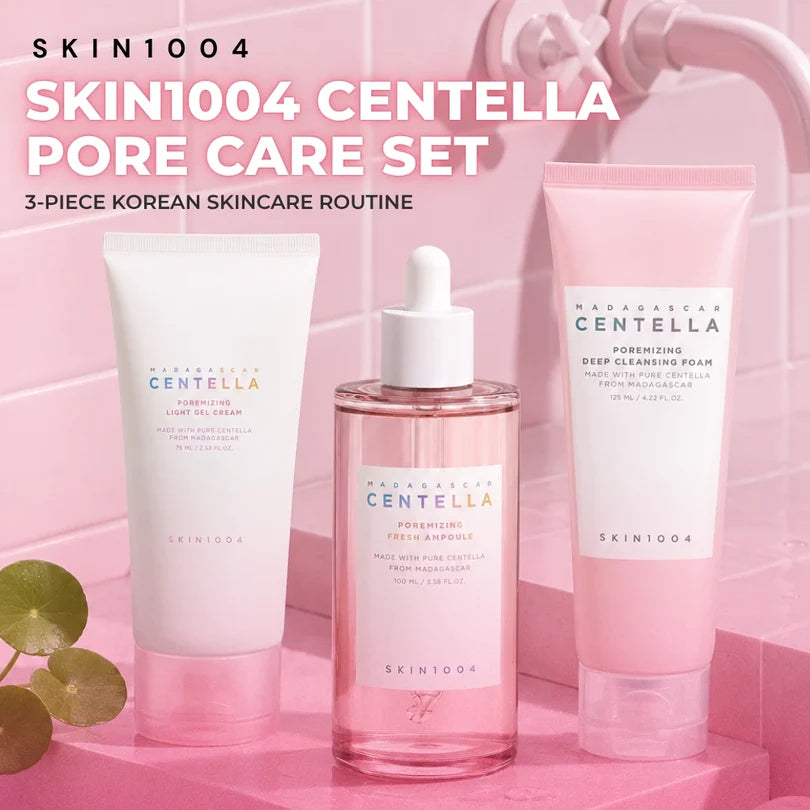 SKIN1004 Centella Pore Care Set – 3-Piece Korean Skincare Routine
