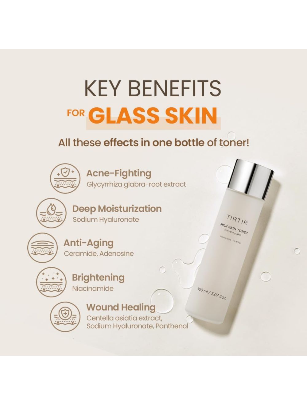 TirTir Milk Skin Toner 150ml