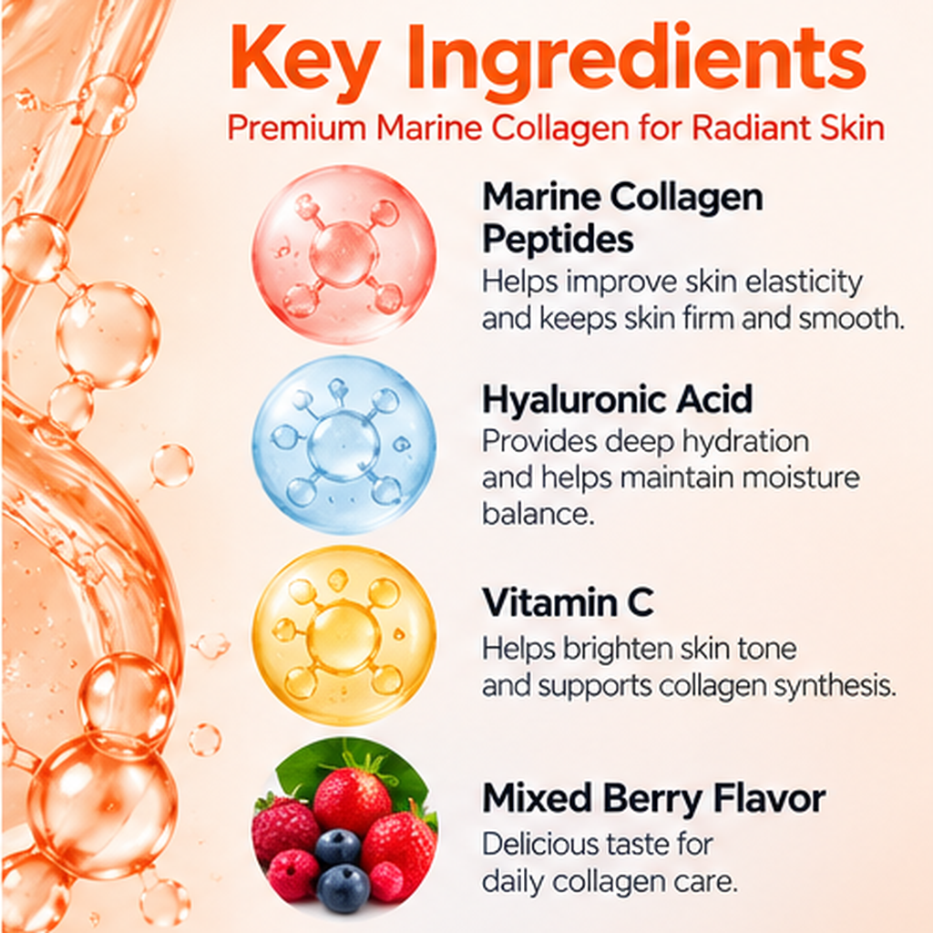 trive Marine Collagen Peptide Sticks 20g