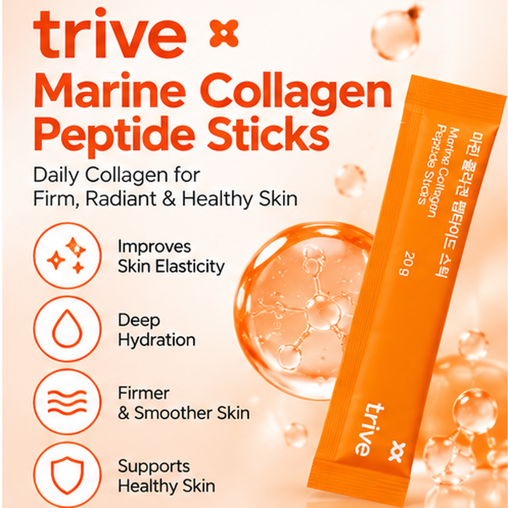 trive Marine Collagen Peptide Sticks 20g